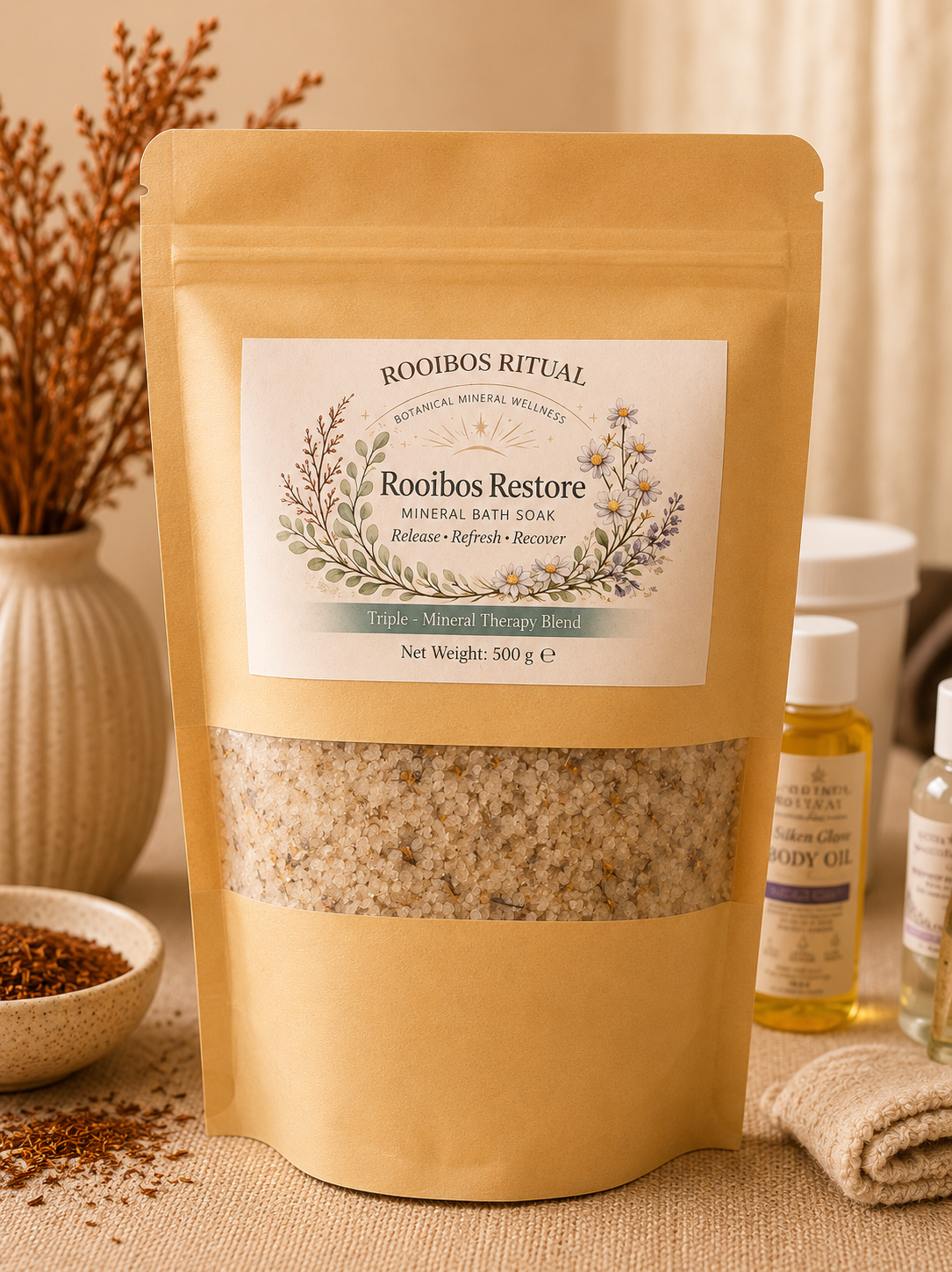 Rooibos Restore Mineral Bath Soak